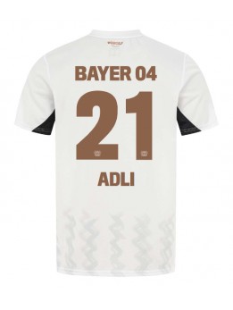 Bayer Leverkusen Amine Adli #21 Replika Borta Kläder 2024-25 Kortärmad